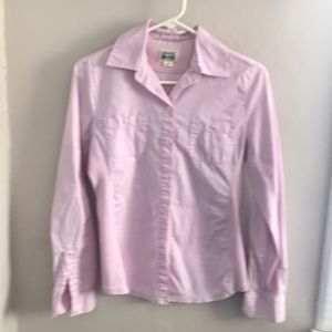 Converse long sleeve shirt in light lavender